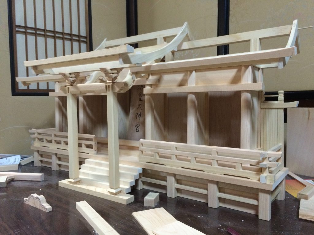 神棚を自作する 材料切り出し編 神棚と日本